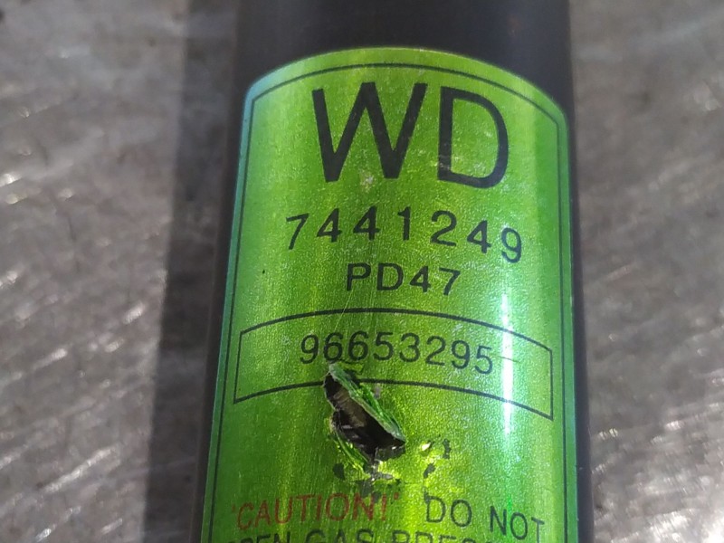 Recambio de amortiguador trasero para chevrolet kalos referencia OEM IAM 96653295 7441249 