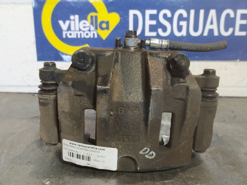 Recambio de pinza freno delantera derecha para kia carnival  | 0.07 - ...  | 0.07 - ... referencia OEM IAM   