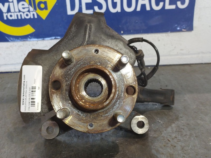 Recambio de mangueta delantera derecha para chevrolet kalos referencia OEM IAM   