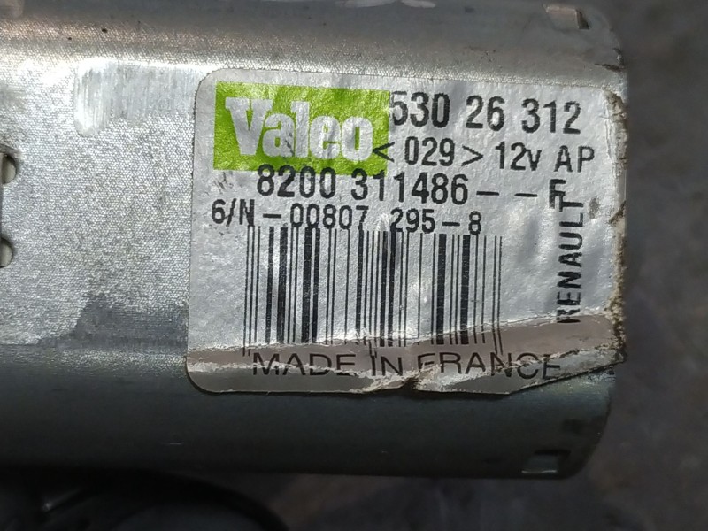 Recambio de motor limpia trasero para renault modus referencia OEM IAM   