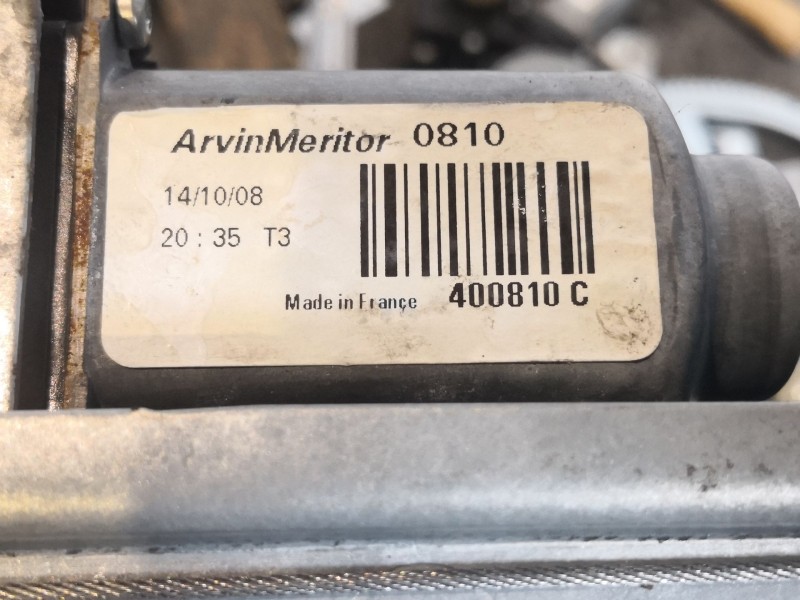 Recambio de elevalunas trasero derecho para renault modus referencia OEM IAM 400810C  