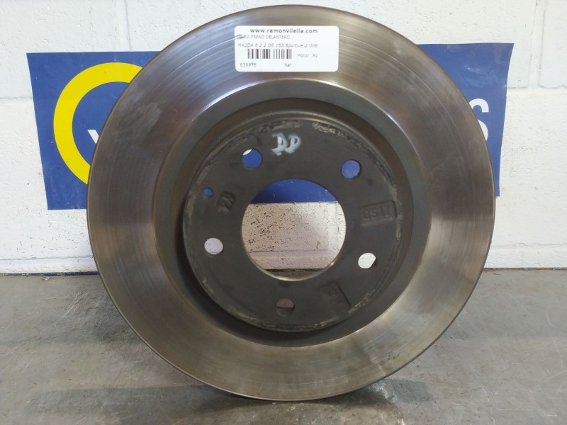 Recambio de disco freno delantero para mazda 6 2.2 de 163 sportive referencia OEM IAM   