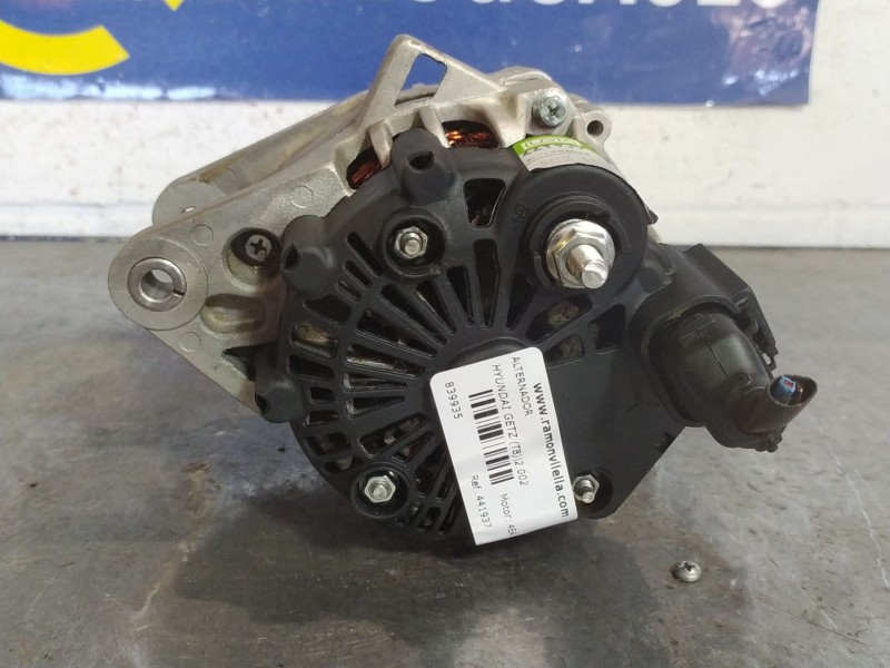 Recambio de alternador para hyundai getz (tb) 1.4 cat referencia OEM IAM 441937 X9792X 14V 90A