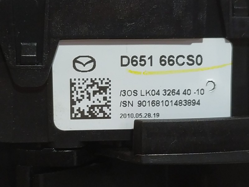 Recambio de anillo airbag para mazda 6 2.2 de 163 sportive referencia OEM IAM D65166CS0  