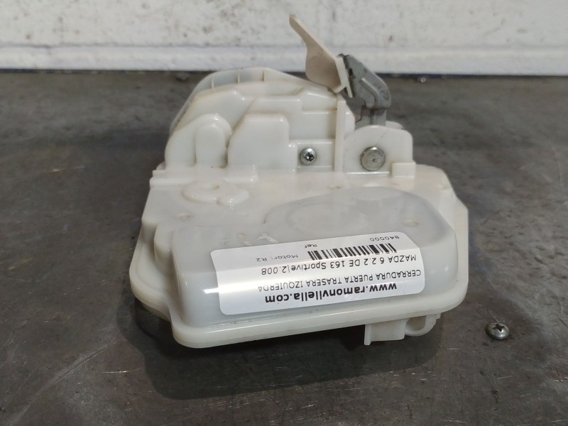 Recambio de cerradura puerta trasera izquierda para mazda 6 2.2 de 163 sportive referencia OEM IAM   