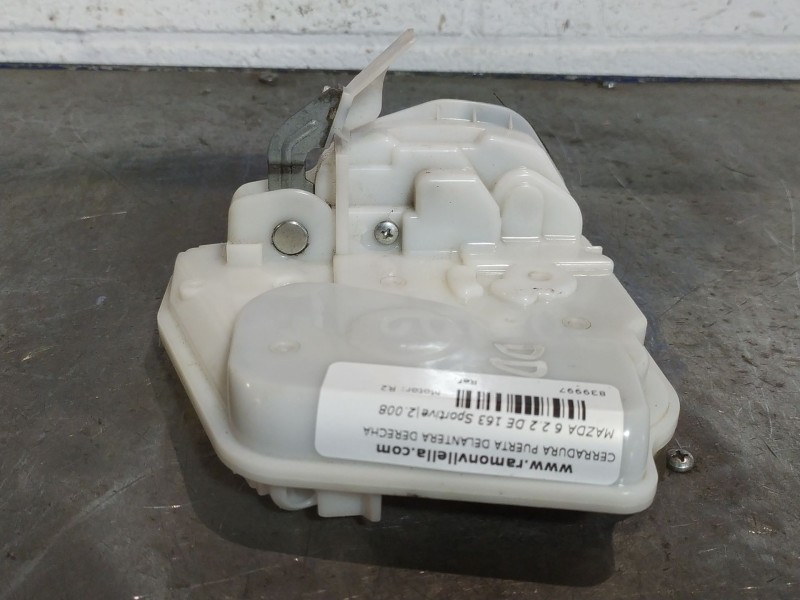 Recambio de cerradura puerta delantera derecha para mazda 6 2.2 de 163 sportive referencia OEM IAM   