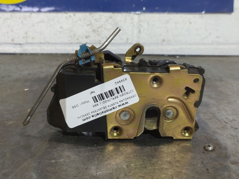 Recambio de cerradura puerta delantera derecha para citroen berlingo 1.9 600 d furg. referencia OEM IAM   