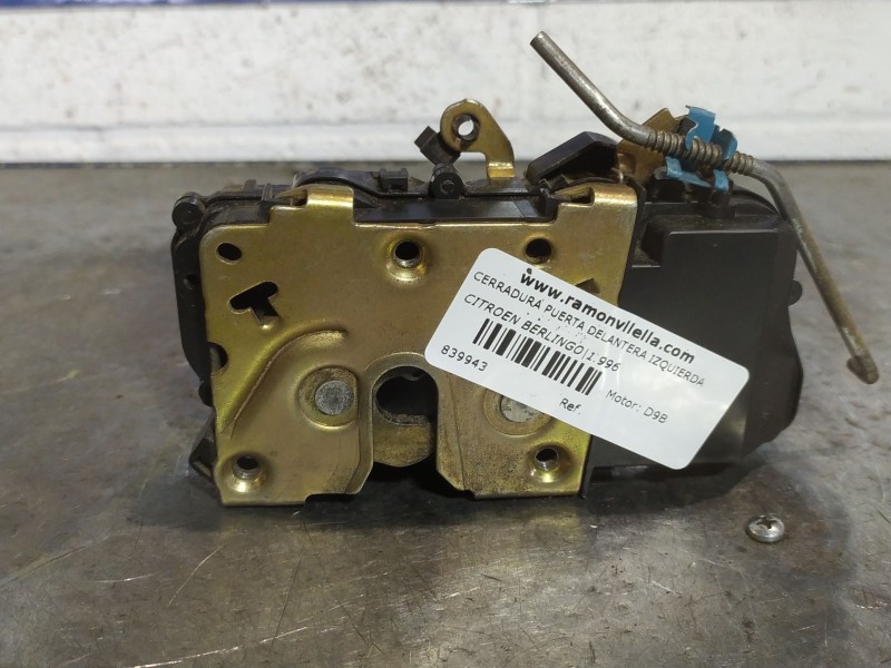 Recambio de cerradura puerta delantera izquierda para citroen berlingo 1.9 600 d furg. referencia OEM IAM   