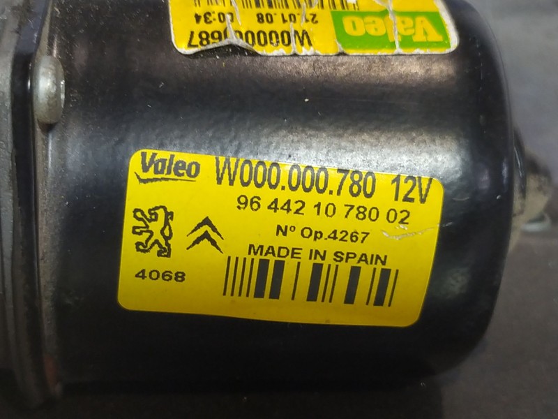 Recambio de motor limpia delantero para citroen berlingo 1.6 hdi 75 sx multispace referencia OEM IAM   