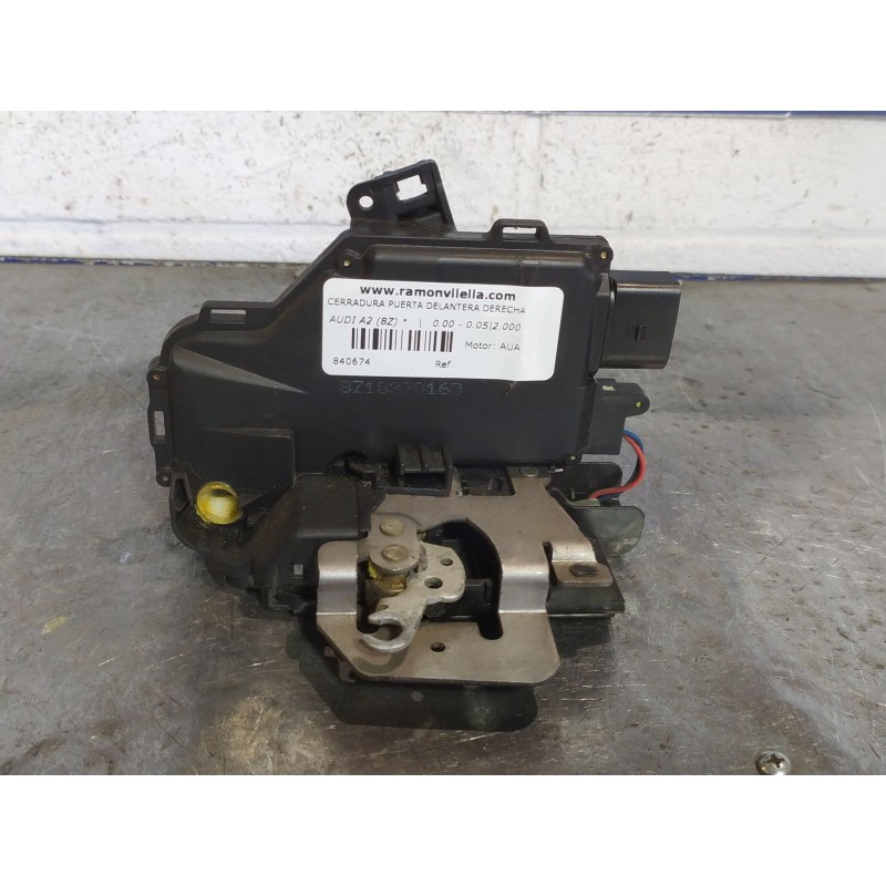Recambio de cerradura puerta delantera derecha para audi a2 (8z)  | 0.00 - 0.05  | 0.00 - 0.05 referencia OEM IAM   