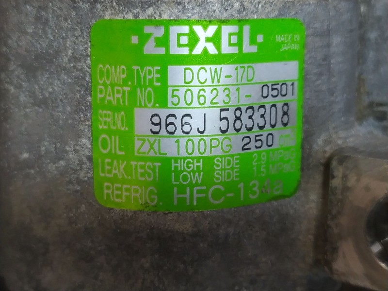 Recambio de compresor aire acondicionado para audi a4 berlina (b5) 1.8 referencia OEM IAM 966J583308  