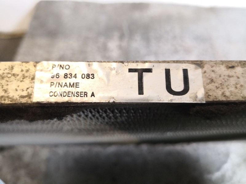 Recambio de condensador radiador aire acondicionado para chevrolet kalos referencia OEM IAM   