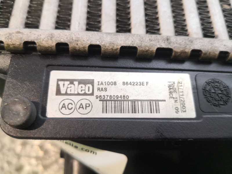 Recambio de intercooler para citroen c5 berlina referencia OEM IAM   