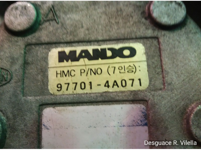 Recambio de compresor aire acondicionado para hyundai h 1  | ...  | ... referencia OEM IAM 977014A071   Recambio de compresor aire acondicionado para hyundai h 1  | ...  | ... referencia OEM IAM 977014A071