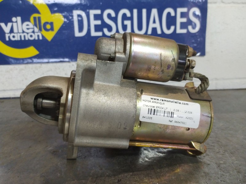 Recambio de motor arranque para chevrolet epica lt | 0.06 - ... lt | 0.06 - ... referencia OEM IAM 96647521  
