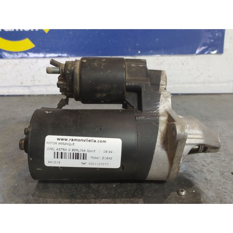 Recambio de motor arranque para opel astra g berlina sport | 08.99 - ... sport | 08.99 - ... referencia OEM IAM 0001107077  