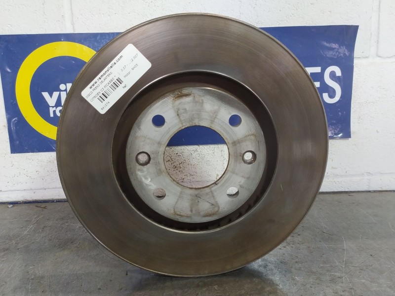 Recambio de disco freno delantero para citroen c3 picasso  | 0.07 - ...  | 0.07 - ... referencia OEM IAM   