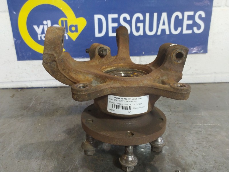 Recambio de mangueta delantera derecha para renault master 100.33 l1 h2 referencia OEM IAM   