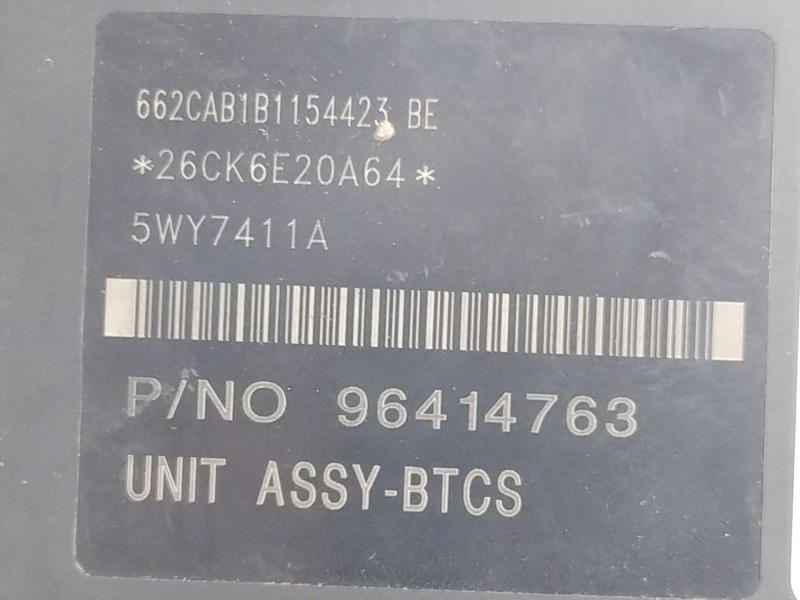 Recambio de abs para chevrolet epica lt | 0.06 - ... lt | 0.06 - ... referencia OEM IAM 96414760  