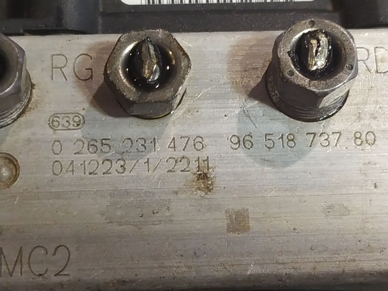 Recambio de abs para peugeot 307 referencia OEM IAM 9651873780  