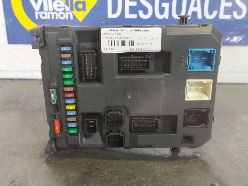Recambio de centralita bsi para citroen c3 picasso  | 0.07 - ...  | 0.07 - ... referencia OEM IAM BSIEVX0200 9666952080 