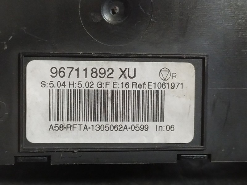 Recambio de mando climatizador para citroen c3 picasso  | 0.07 - ...  | 0.07 - ... referencia OEM IAM   