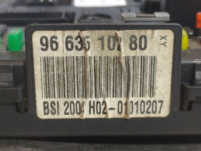 Recambio de centralita bsi para peugeot 407 sw  | 0.04 - ...  | 0.04 - ... referencia OEM IAM BSI2004H02 9663510280 