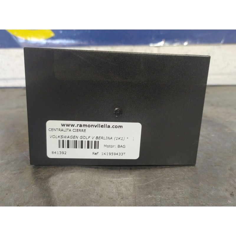 Recambio de centralita cierre para volkswagen golf v berlina (1k1)  | 0.03 - 0.08  | 0.03 - 0.08 referencia OEM IAM 1K1959433T  