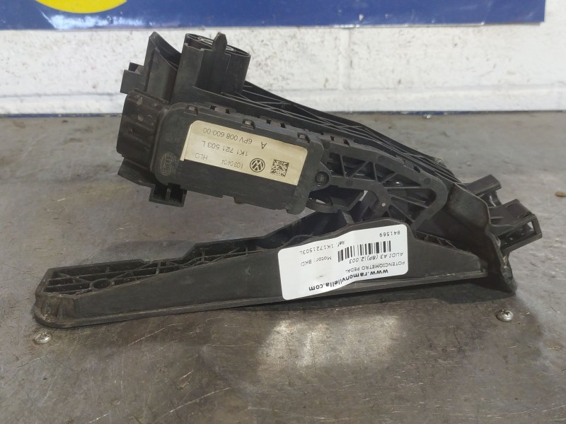 Recambio de potenciometro pedal para audi a3 (8p) 2.0 tdi referencia OEM IAM 1K1721503L 6PV00860000 
