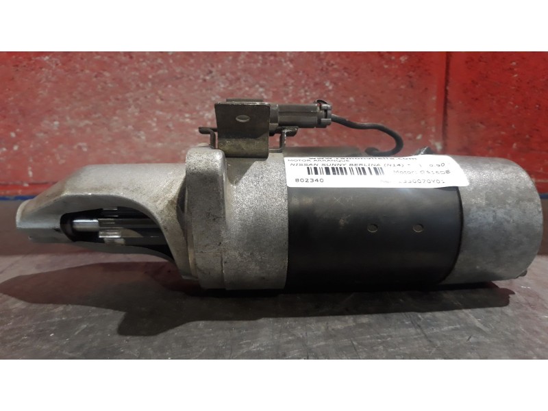 Recambio de motor arranque para nissan sunny berlina (n14)  | 0.90 - ...  | 0.90 - ... referencia OEM IAM 2330070Y01  