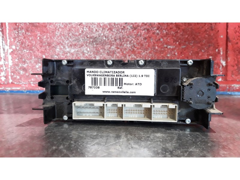 Recambio de mando climatizador para volkswagen bora berlina (1j2) 1.9 tdi | 0.98 - 0.05 1.9 tdi | 0.98 - 0.05 referencia OEM IAM