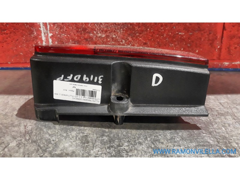 Recambio de piloto trasero derecho para citroen berlingo 2.0 hdi multispace referencia OEM IAM   