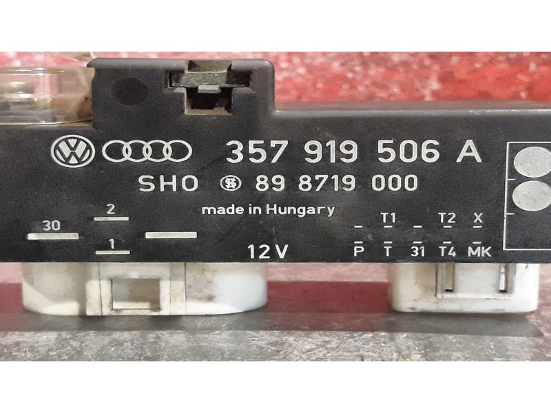 Recambio de caja precalentamiento para volkswagen golf iv berlina (1j1) básico | 0.97 - ... referencia OEM IAM 357919506A 898719