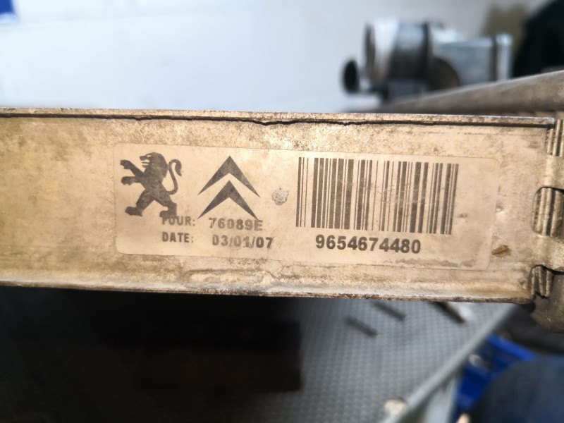 Recambio de radiador agua para peugeot 407 sw  | 0.04 - ...  | 0.04 - ... referencia OEM IAM   