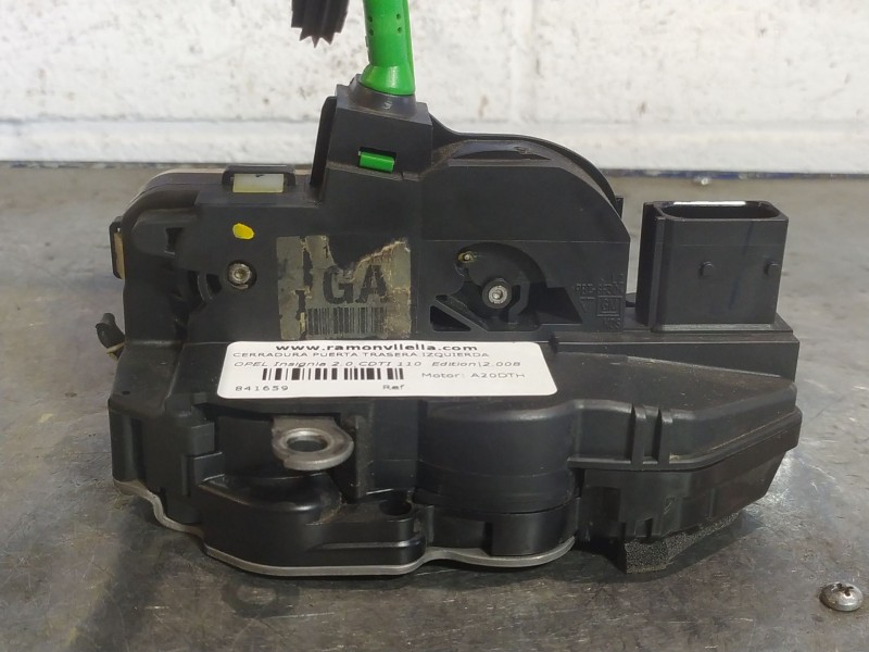 Recambio de cerradura puerta trasera izquierda para opel insignia 2.0 cdti 110 edition referencia OEM IAM   