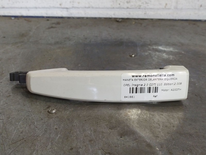 Recambio de maneta exterior delantera izquierda para opel insignia 2.0 cdti 110 edition referencia OEM IAM   