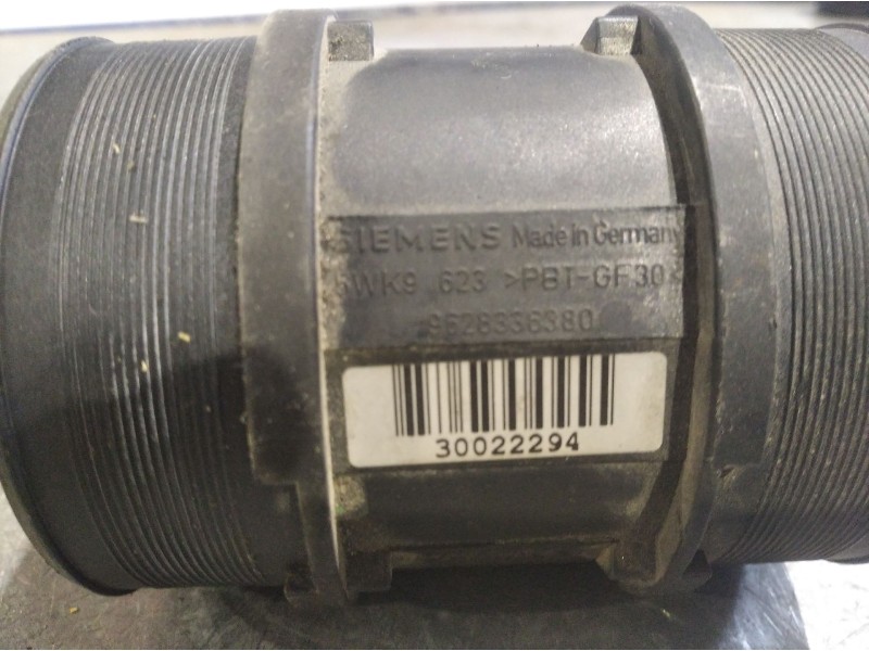 Recambio de caudalimetro para citroen xsara 2.0 hdi attraction referencia OEM IAM 5WK9623 9628336380 