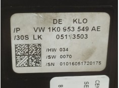 Recambio de centralita luces para seat altea (5p1)  | 0.04 - ...  | 0.04 - ... referencia OEM IAM 1K0953549AE   2