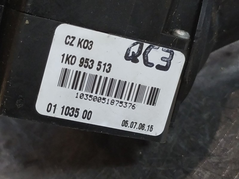 Recambio de mando intermitentes para seat altea (5p1)  | 0.04 - ...  | 0.04 - ... referencia OEM IAM 1K0953513  