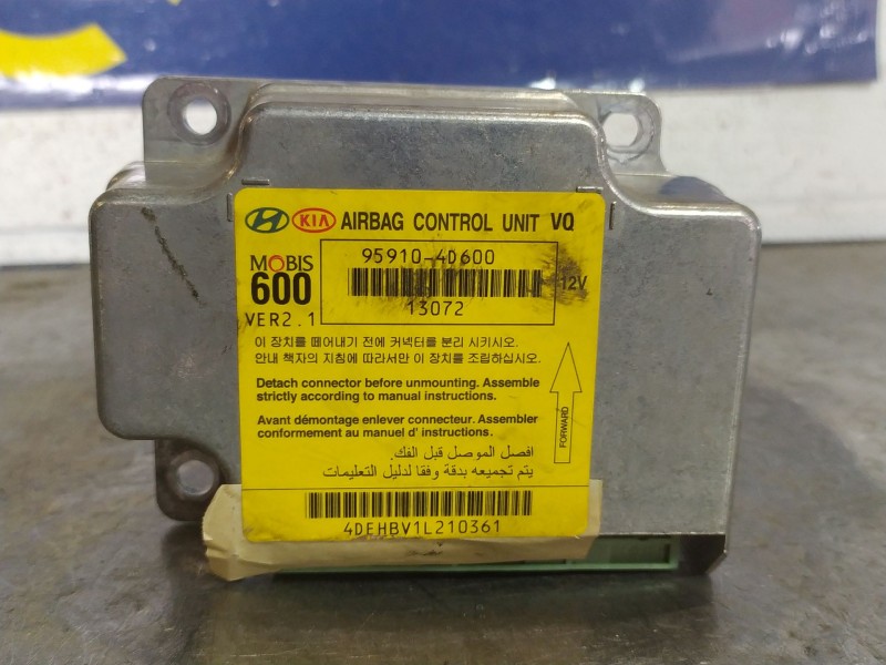 Recambio de centralita airbag para kia carnival  | 0.07 - ...  | 0.07 - ... referencia OEM IAM 959104D600  