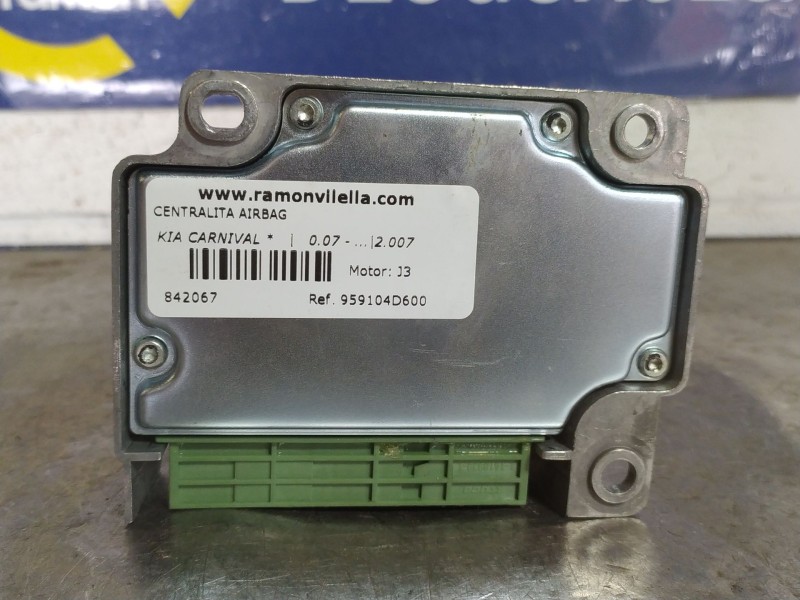 Recambio de centralita airbag para kia carnival  | 0.07 - ...  | 0.07 - ... referencia OEM IAM 959104D600  