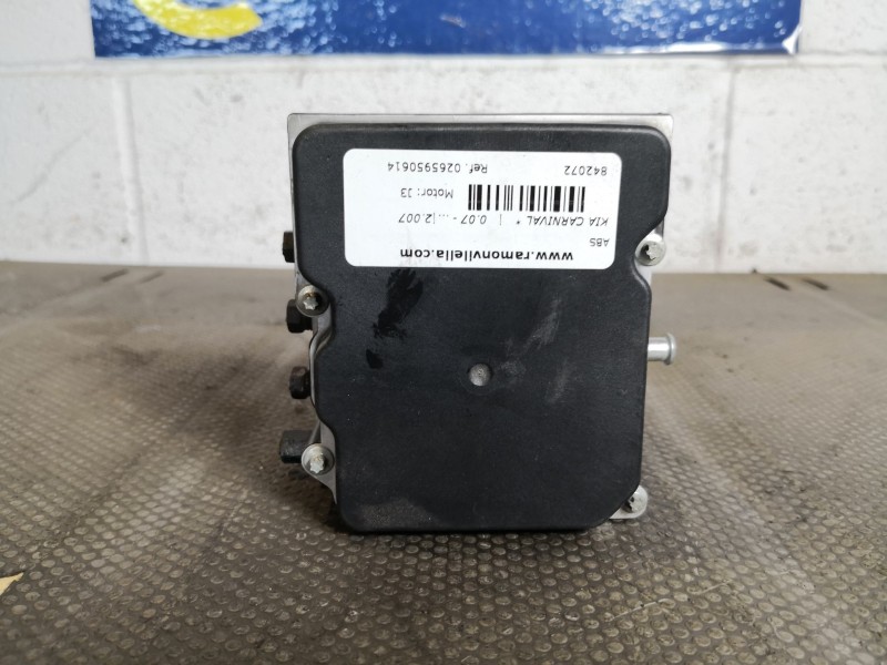 Recambio de abs para kia carnival  | 0.07 - ...  | 0.07 - ... referencia OEM IAM 0265950614  