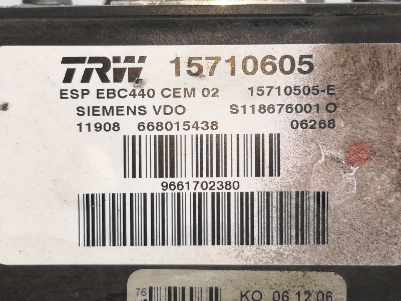 Recambio de abs para peugeot 407 2.0 16v hdi fap cat (rhr / dw10bted4) | 0.04 - ... 2.0 16v hdi fap cat (rhr / dw10bted4) | 0.04