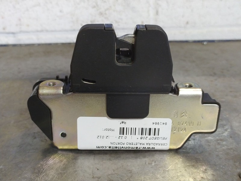 Recambio de cerradura maletero porton para peugeot 208  | 0.12 - ...  | 0.12 - ... referencia OEM IAM   