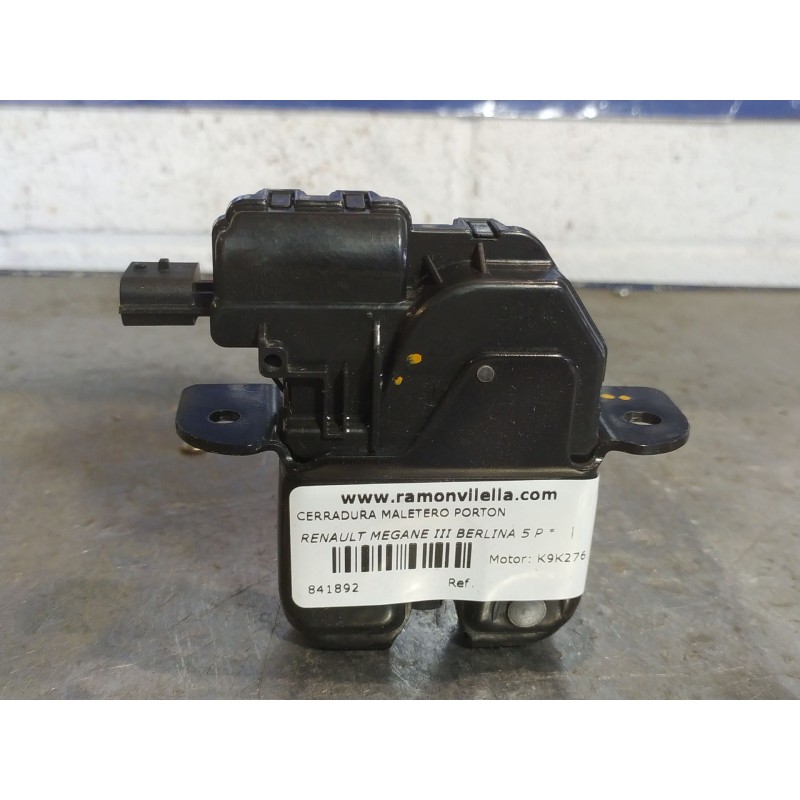 Recambio de cerradura maletero porton para renault megane iii berlina 5 p  | 0.08 - ...  | 0.08 - ... referencia OEM IAM   