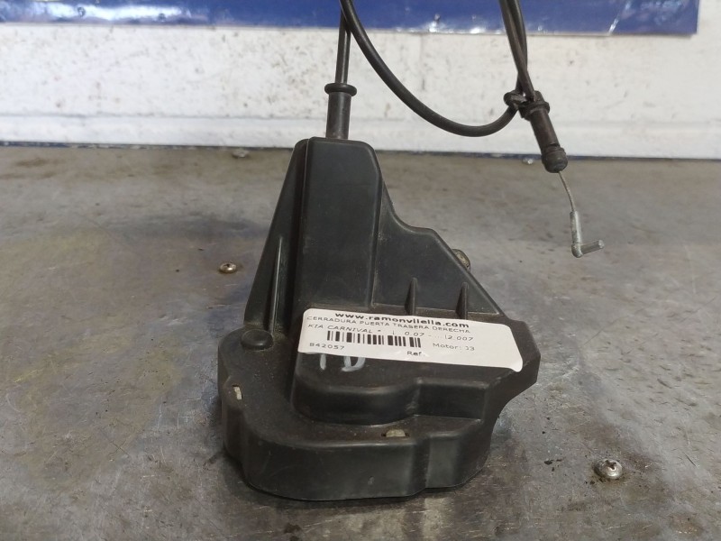 Recambio de cerradura puerta trasera derecha para kia carnival  | 0.07 - ...  | 0.07 - ... referencia OEM IAM   