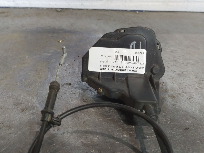 Recambio de cerradura puerta trasera derecha para kia carnival  | 0.07 - ...  | 0.07 - ... referencia OEM IAM   
