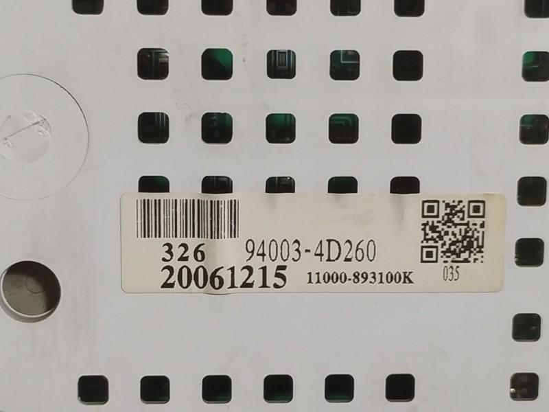 Recambio de cuadro instrumentos para kia carnival  | 0.07 - ...  | 0.07 - ... referencia OEM IAM 940034D260  