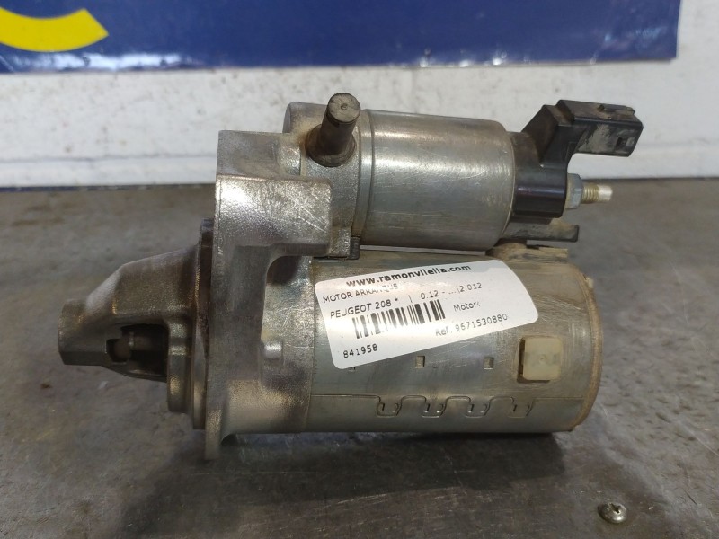 Recambio de motor arranque para peugeot 208  | 0.12 - ...  | 0.12 - ... referencia OEM IAM 9671530880  
