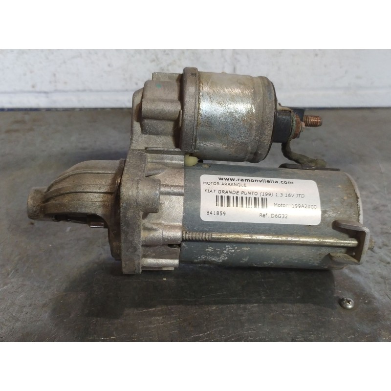 Recambio de motor arranque para fiat grande punto (199) 1.3 16v jtd cat | 0.05 - ... 1.3 16v jtd cat | 0.05 - ... referencia OEM